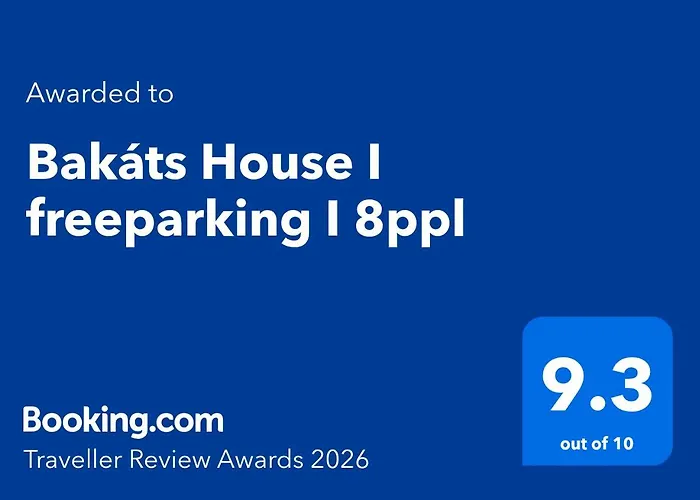 Lejlighed Bakats House I Freeparking I 8ppl